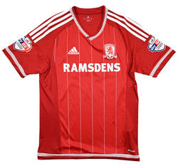 Maillot Middlesbrough Domicile Adidas 2015-16 Clayton vintage