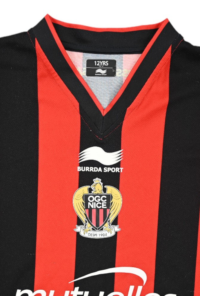 Maillot OGC Nice 2015-16 Domicile Burrda vintage collector