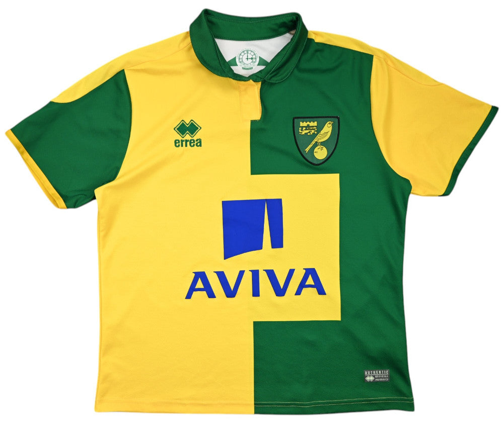 Maillot Norwich City 2015-16 Errea Domicile Vintage Femme