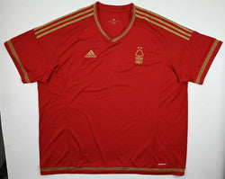 Maillot Nottingham Forest 2015-16 Domicile Adidas Vintage 3XL