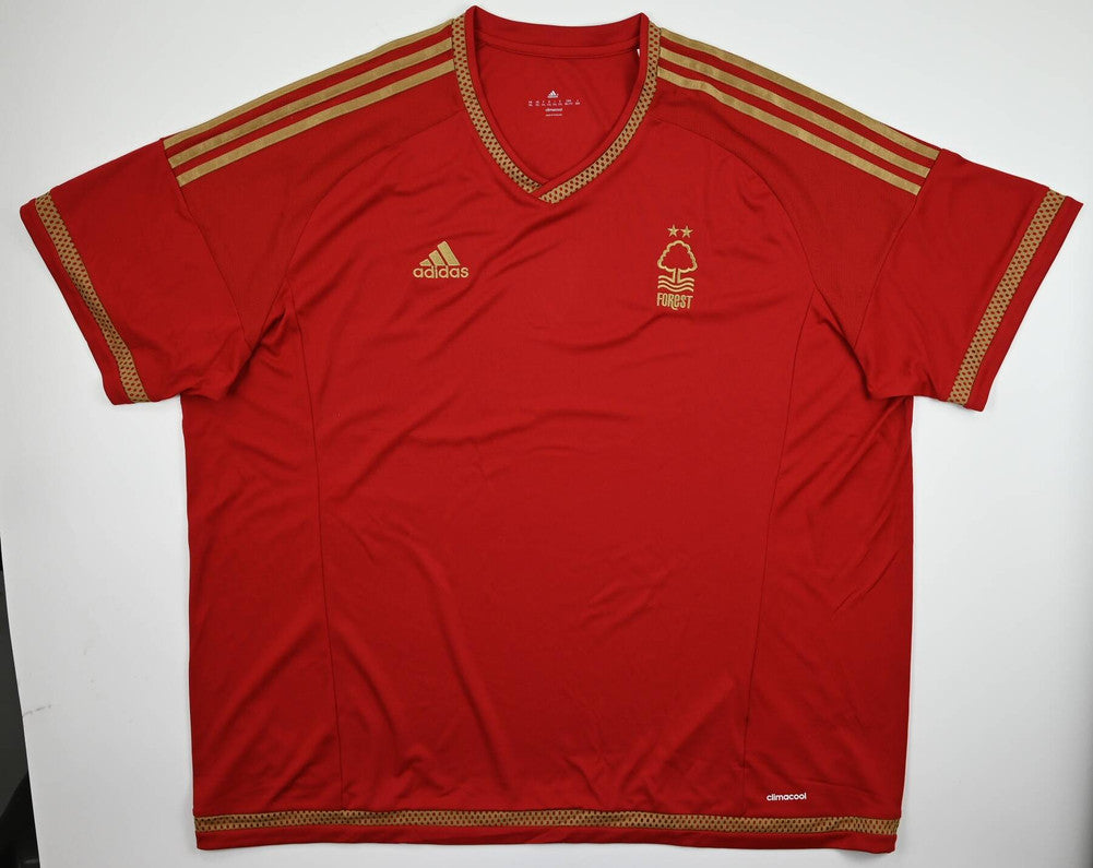 Maillot Nottingham Forest 2015-16 Domicile Adidas Vintage 3XL