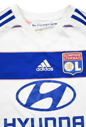 Maillot Lyon Domicile Adidas 2015-16 Lacazette vintage L Boys