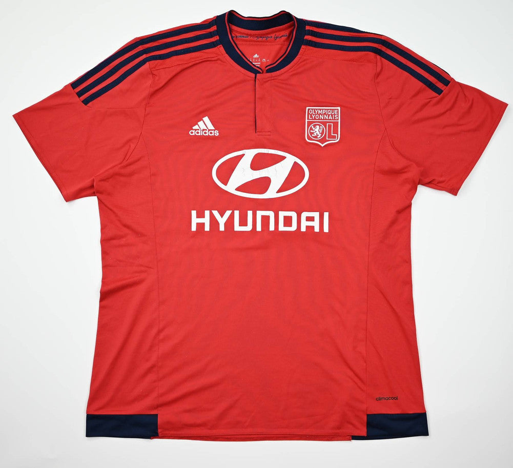 Maillot Lyon Domicile Adidas 2015-16 Vintage Collector XL
