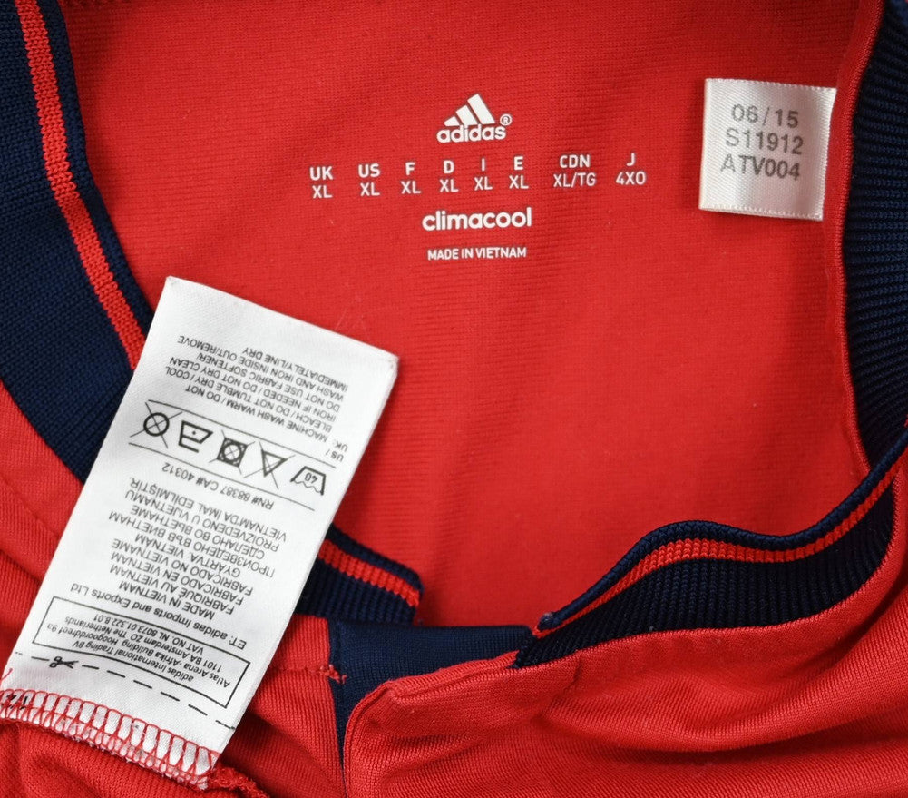 Maillot Lyon Domicile Adidas 2015-16 Vintage Collector XL