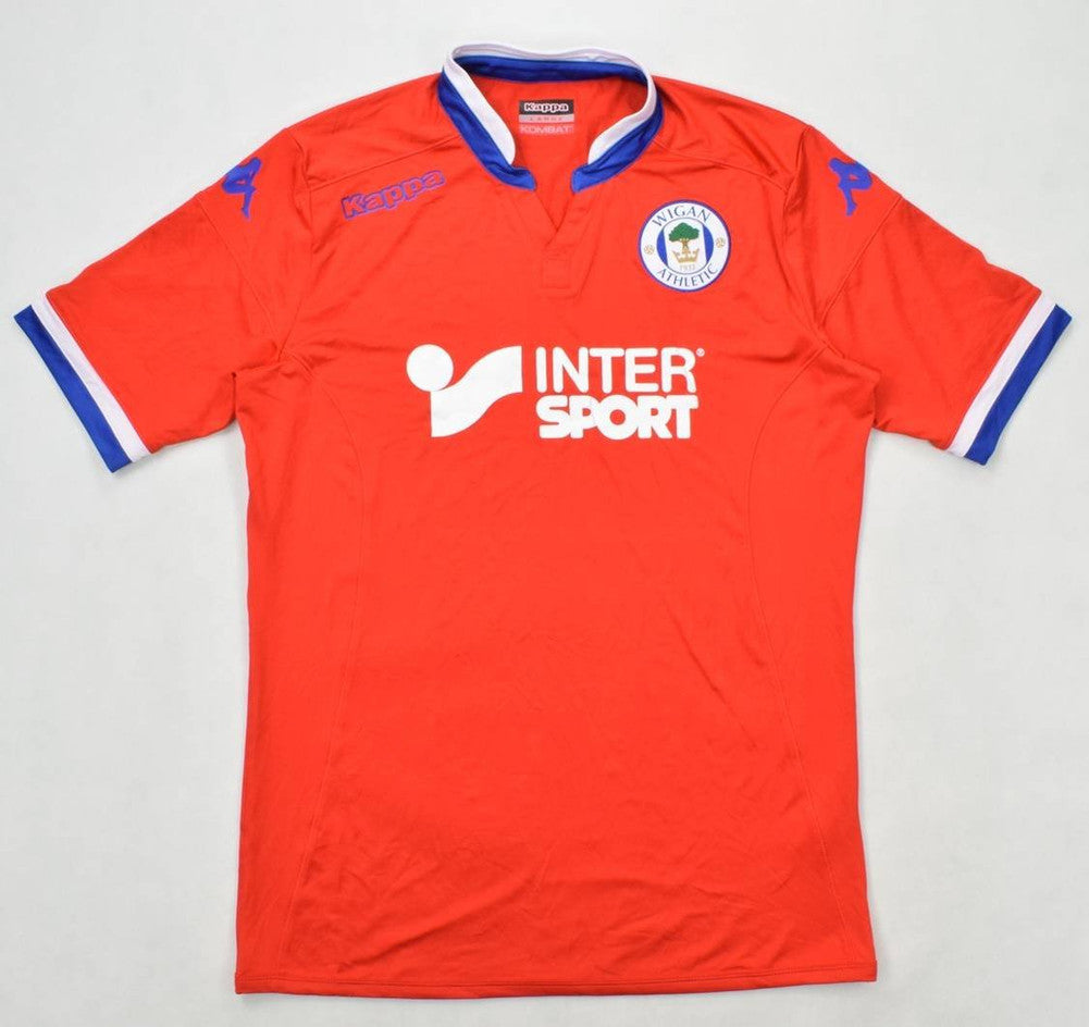 Maillot Wigan Athletic 2015-16 Kappa vintage Inter Sport - L