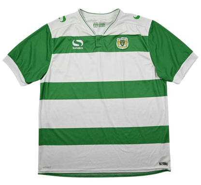 Maillot Yeovil Town Domicile Sondico 2015-16 vintage XXL