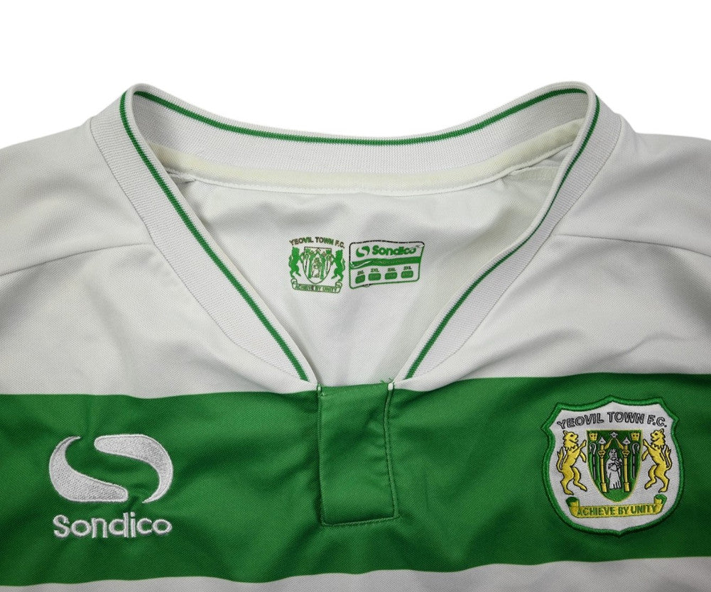 Maillot Yeovil Town Domicile Sondico 2015-16 vintage XXL