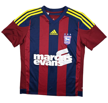 Maillot Ipswich Town Domicile Adidas 2015-17 Vintage L Boys