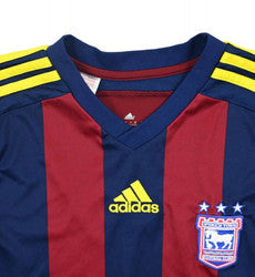 Maillot Ipswich Town Domicile Adidas 2015-17 Vintage L Boys
