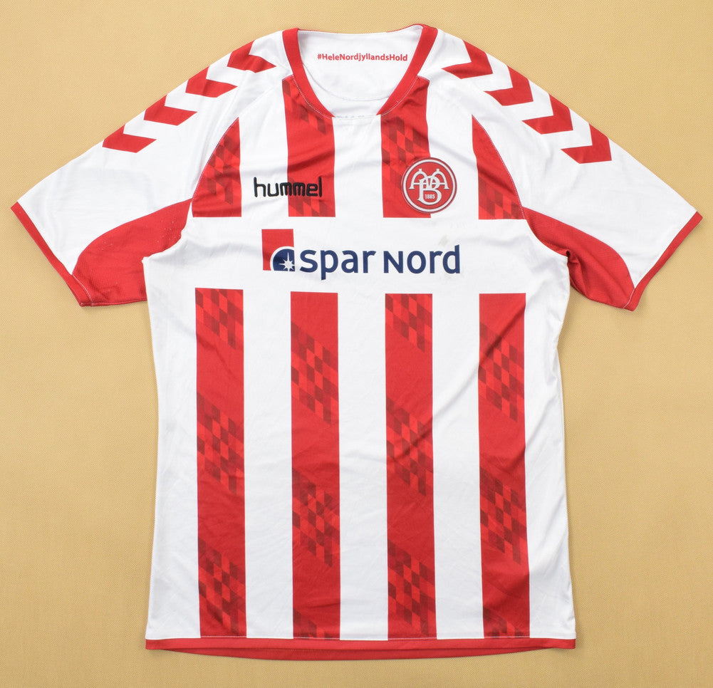 Maillot Aalborg BK Domicile Hummel 2016-17 Vintage | S