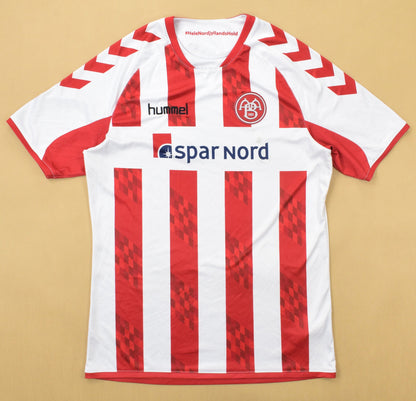 Maillot Aalborg BK Domicile Hummel 2016-17 Vintage | S