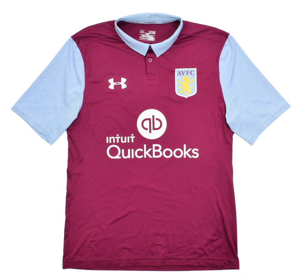 Maillot Aston Villa Domicile 2016-17 Under Armour vintage collector