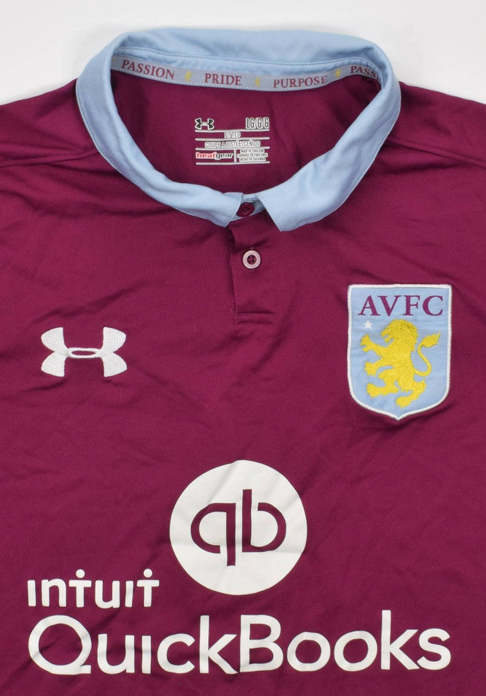 Maillot Aston Villa Domicile 2016-17 Under Armour vintage collector