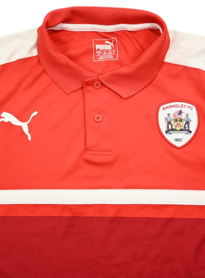 Maillot Barnsley Domicile Puma 2016-17 Vintage - 9/10