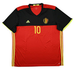 Maillot Belgique 2016-17 Adidas Hazard Domicile Vintage 3XL