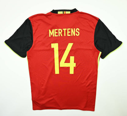 Maillot Belgique Domicile 2016-17 Adidas Mertens vintage