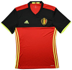 Maillot Belgique Domicile Adidas 2016-17 Vintage | 9/10