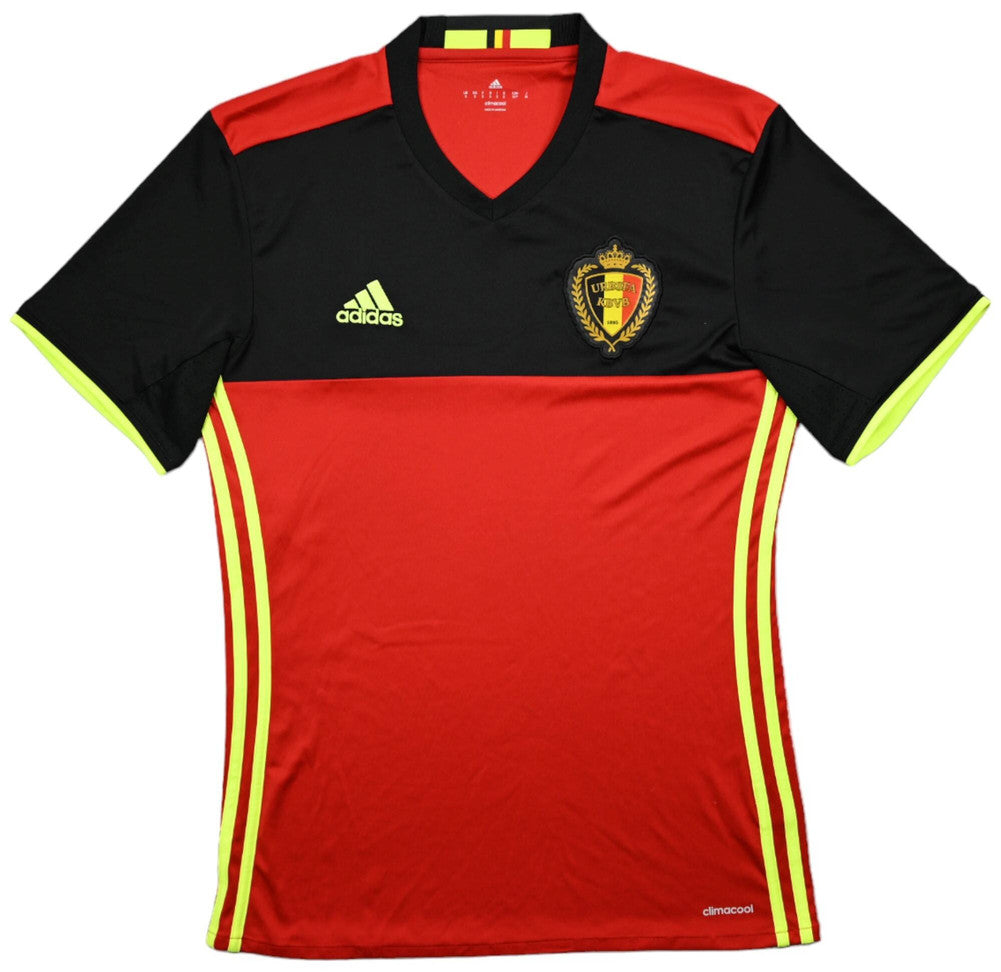 Maillot Belgique Domicile Adidas 2016-17 Vintage | 9/10