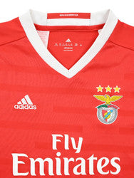 Maillot Benfica Domicile 2016-17 Adidas Fly Emirates vintage