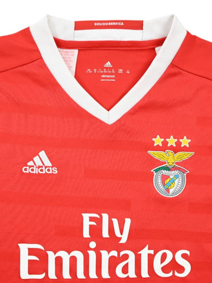 Maillot Benfica Domicile 2016-17 Adidas Fly Emirates vintage