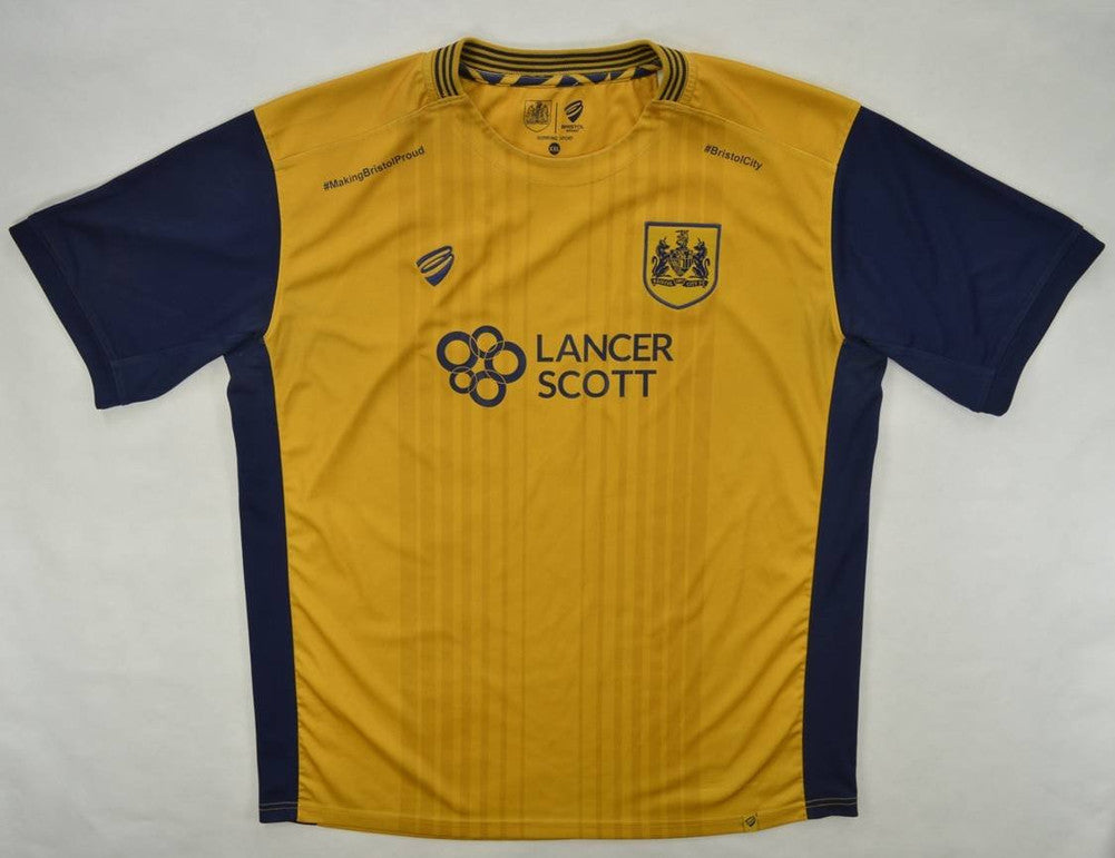 Maillot Extérieur Bristol City 2016-17 TFG Vintage XXL