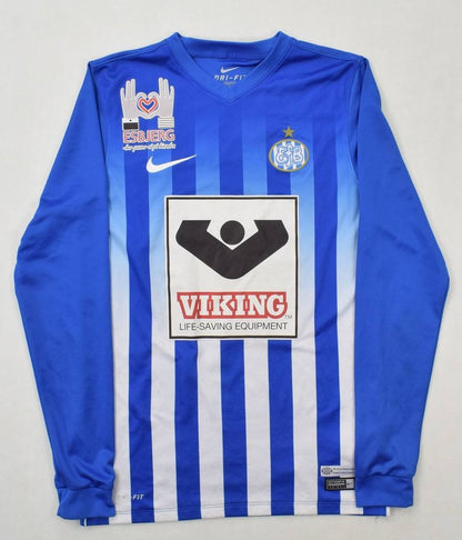 Maillot Esbjerg Domicile Puma 2016-17 Vintage Felix Manches Longues