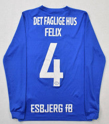 Maillot Esbjerg Domicile Puma 2016-17 Vintage Felix Manches Longues