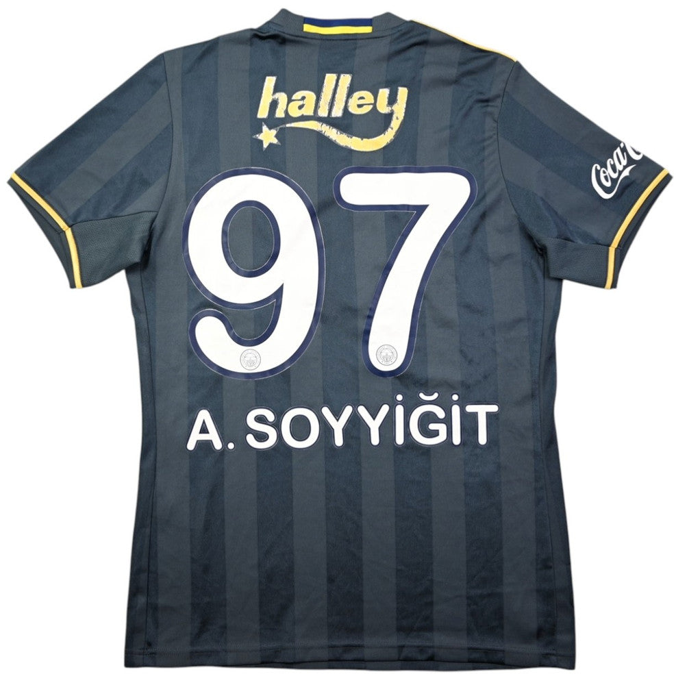 Maillot Fenerbahce Extérieur 2016-17 Adidas Vintage Flocké
