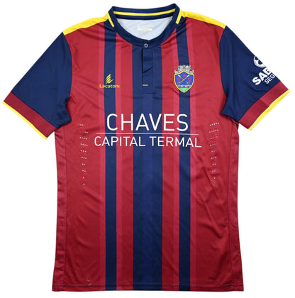 Maillot GD Chaves 2016-17 Domicile Lacatoni Vintage Authentique