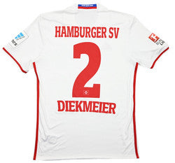 Maillot Hamburg 2016-17 Adidas Domicile DIEKMEIER vintage