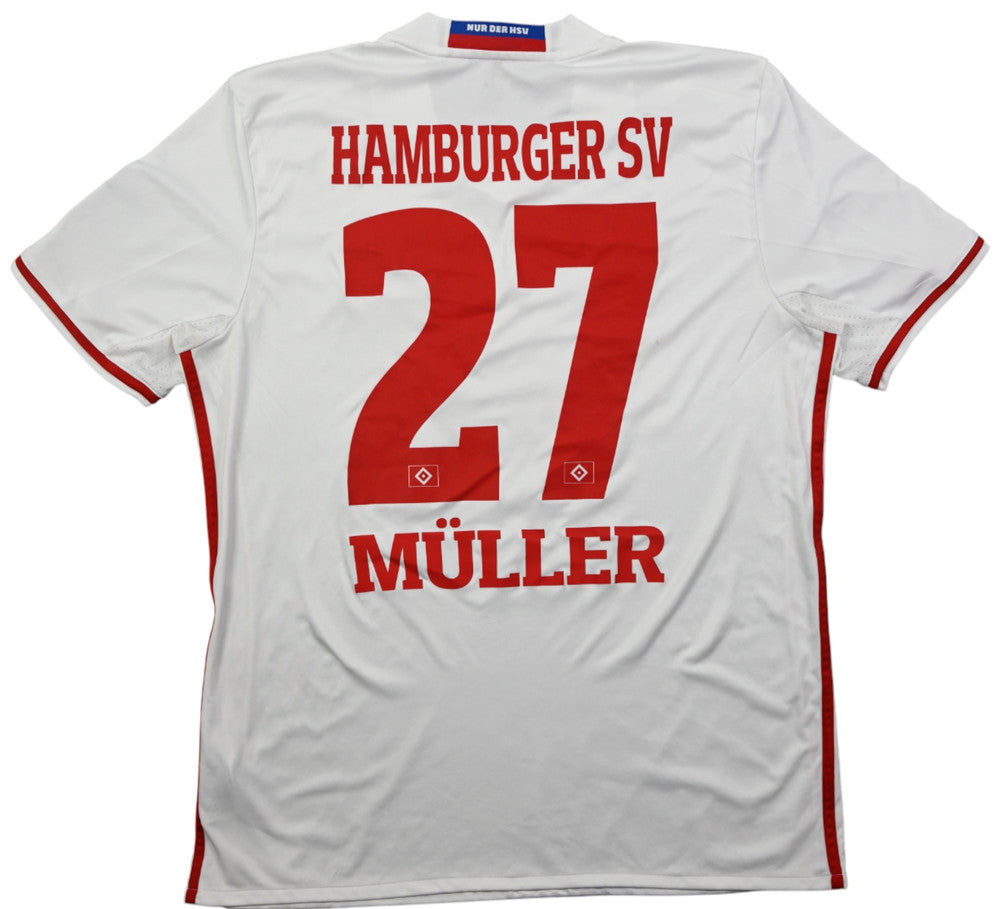 Maillot Hamburg 2016-17 Adidas Domicile Müller vintage