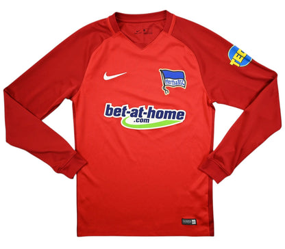 Maillot Hertha Berlin Domicile 2016-17 Nike Manches Longues