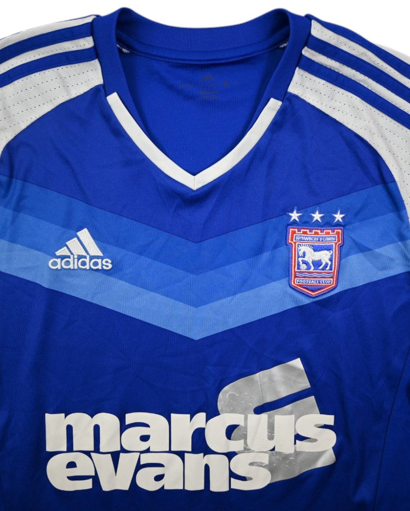 Maillot Ipswich Town Domicile Adidas 2016-17 Vintage Collector