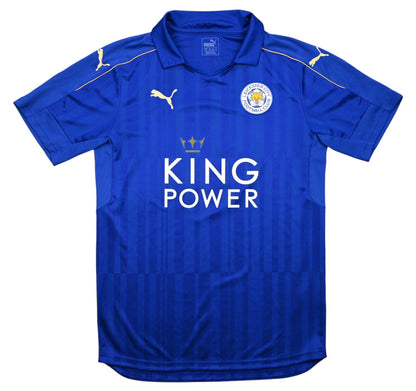 Maillot Leicester City Domicile 2016-17 Puma Drinkwater vintage