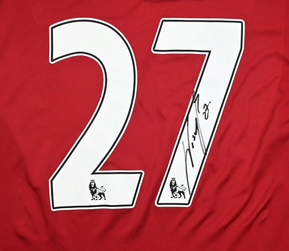 Maillot Leicester City Extérieur Puma 2016-17 Signé Wasilewski