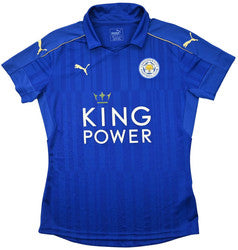 Maillot Leicester City Domicile Puma 2016-17 Vintage Femme S