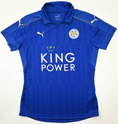 Maillot Leicester City Domicile Puma 2016-17 Vintage Femme S