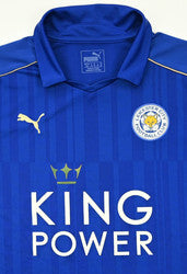 Maillot Leicester City Domicile Puma 2016-17 Vintage Femme S