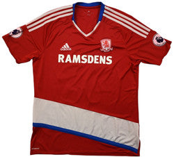 Maillot Middlesbrough 2016-17 Domicile Adidas Robinson vintage
