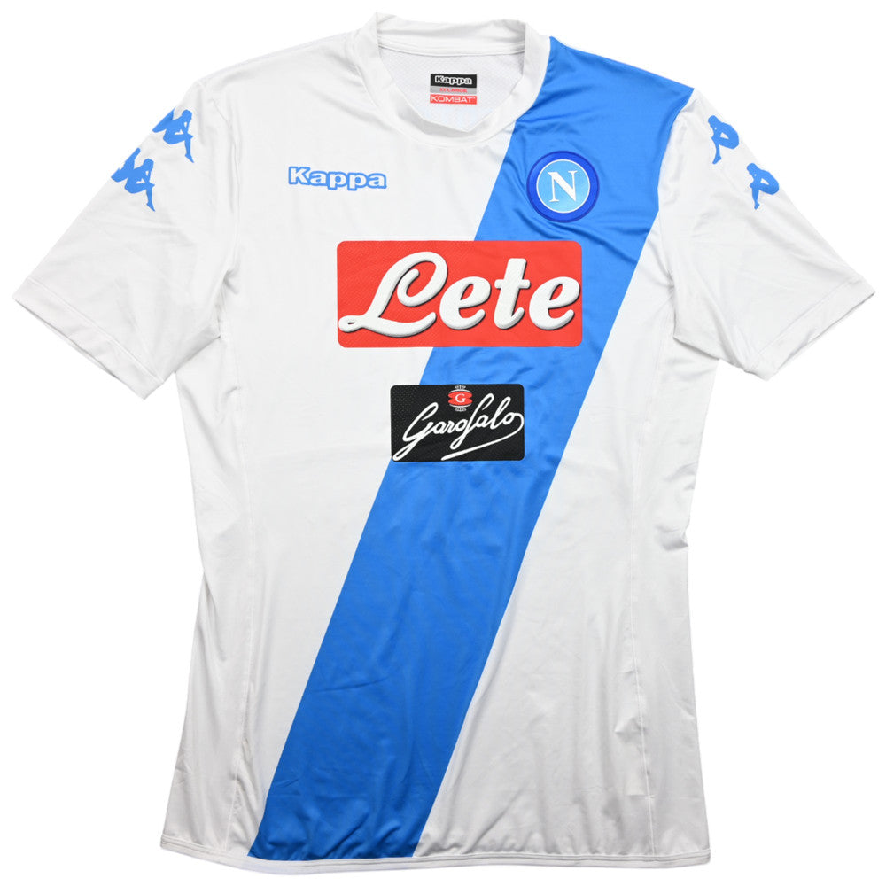 Maillot Napoli Extérieur 2016-17 Kappa Mertens vintage XXL