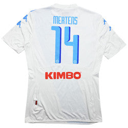 Maillot Napoli Extérieur 2016-17 Kappa Mertens vintage XXL