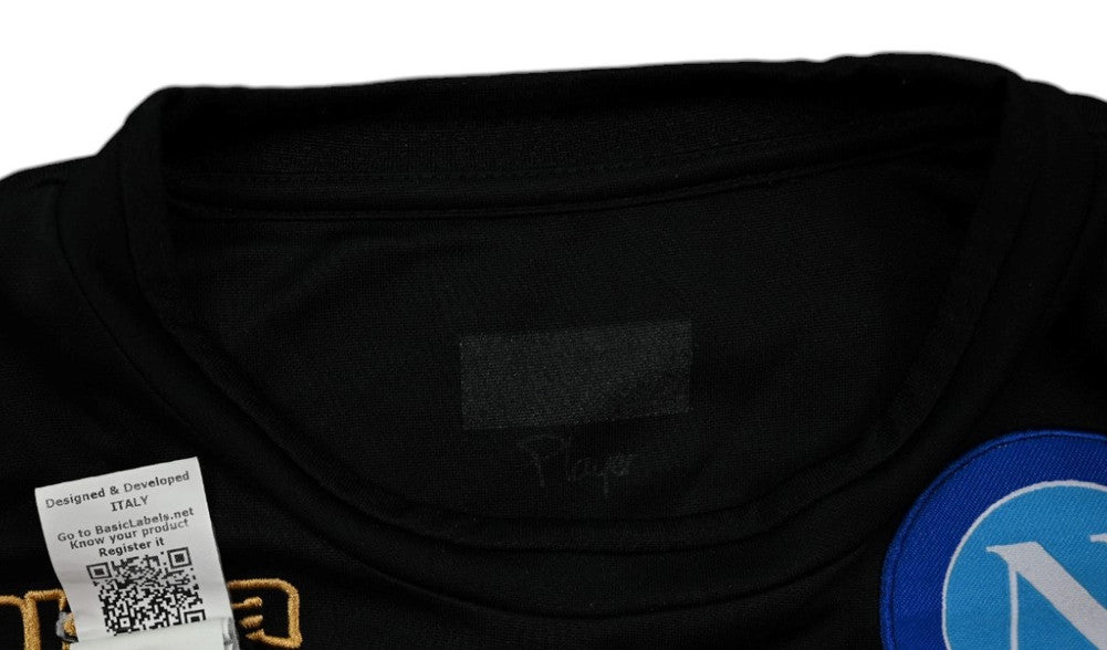Maillot Napoli Extérieur Kappa 2016-17 Vintage | Leté