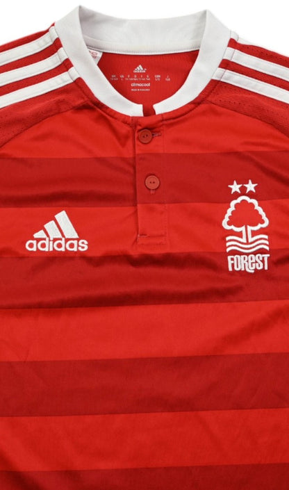 Maillot Nottingham Forest Domicile 2016-17 Adidas Vintage L Boys