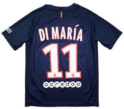 Maillot PSG Di Maria 2016-17 Nike Domicile Vintage 9/10