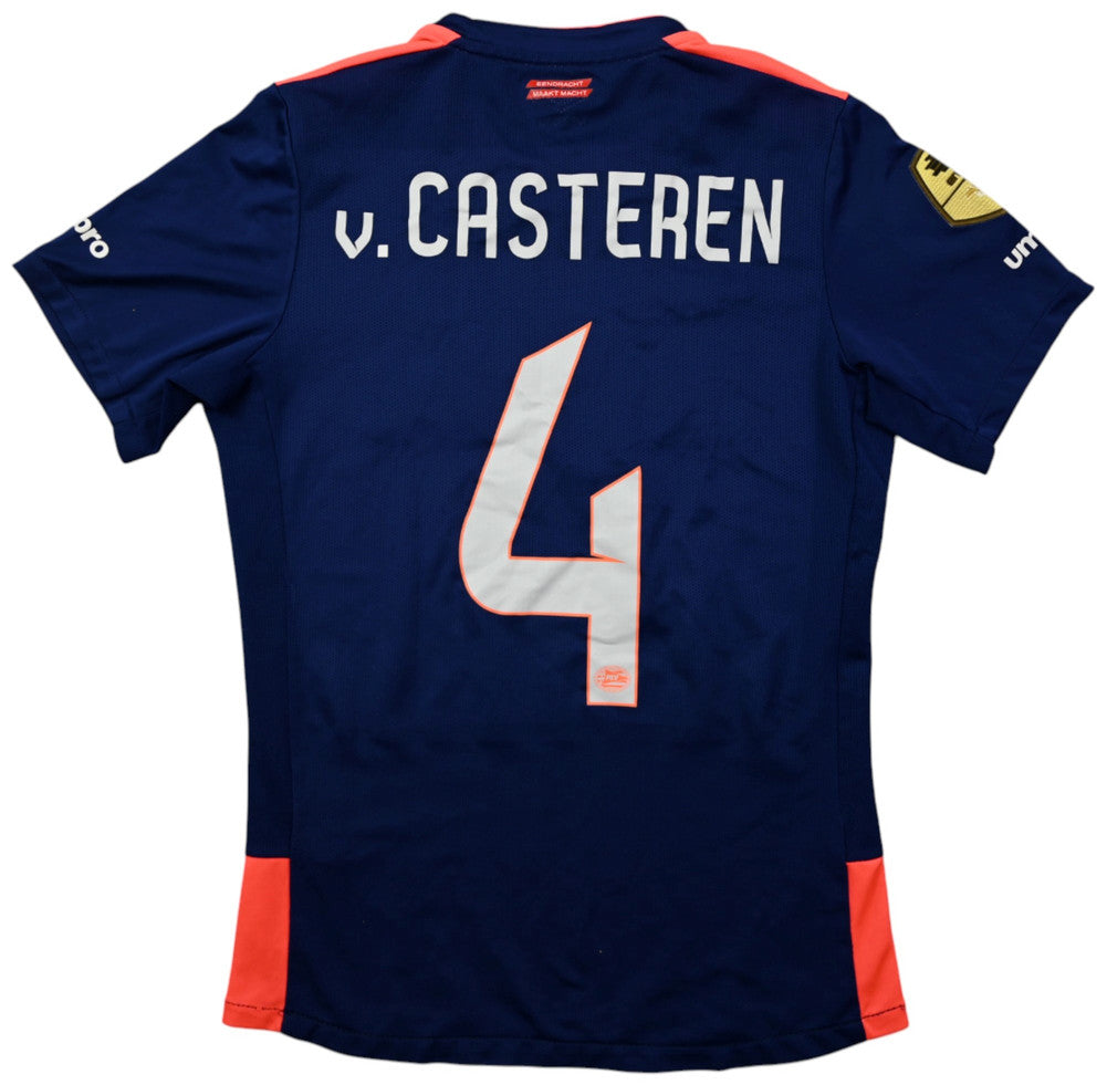 Maillot PSV Eindhoven 2016-17 Umbro Domicile V.Casteren vintage