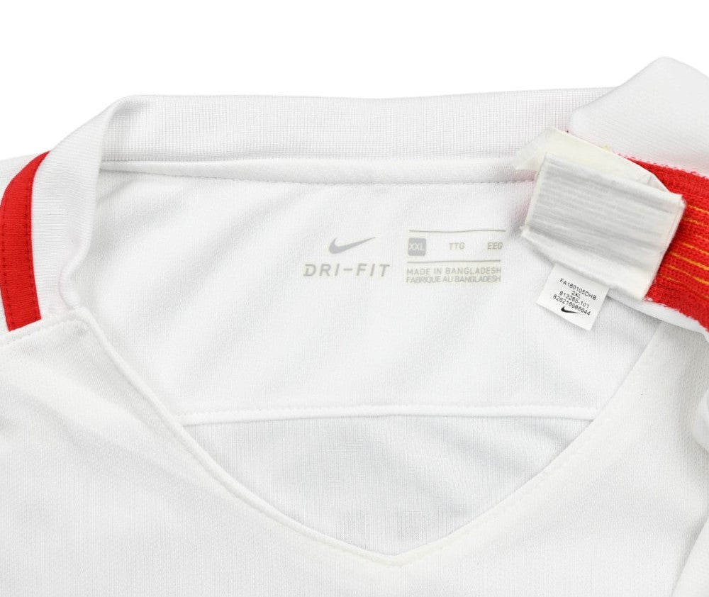 Maillot RB Leipzig Domicile Nike 2016-17 Richter Vintage XXL