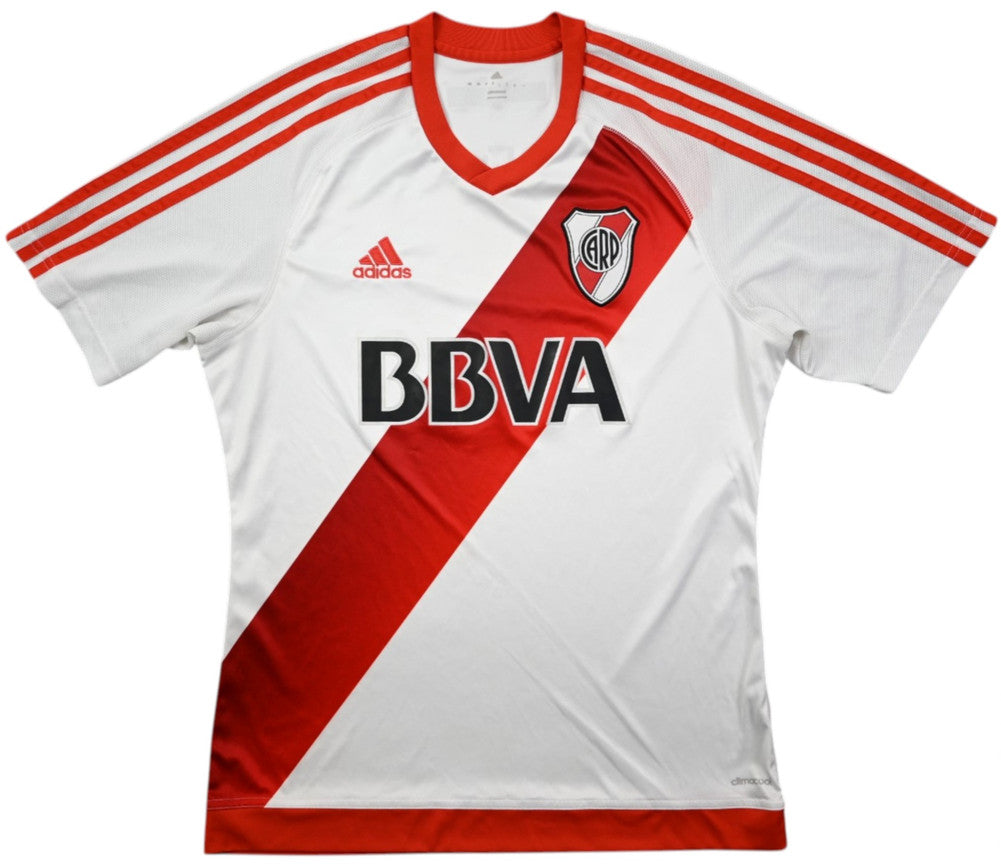 Maillot River Plate Domicile 2016-17 Adidas BBVA vintage