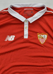 Maillot Sevilla Domicile New Balance 2016-17 Vintage - XL