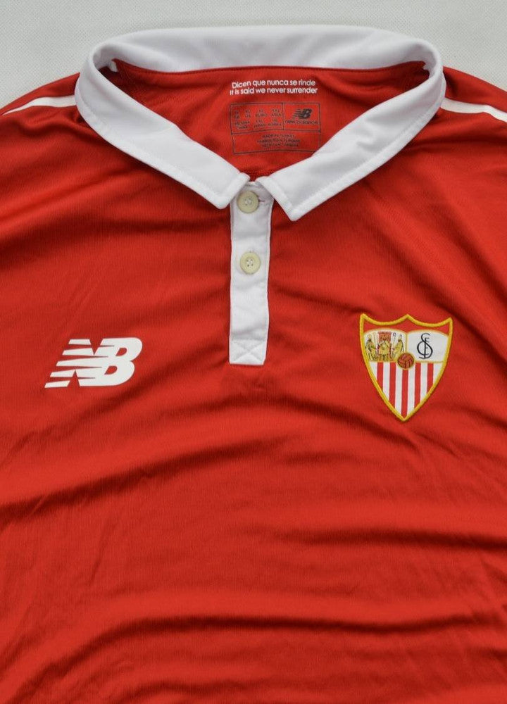 Maillot Sevilla Domicile New Balance 2016-17 Vintage - XL
