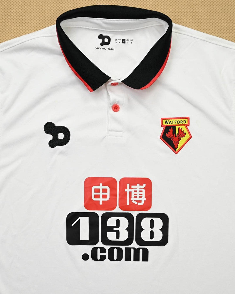 Maillot Watford Extérieur 2016-17 Dryworld Vintage Taille M